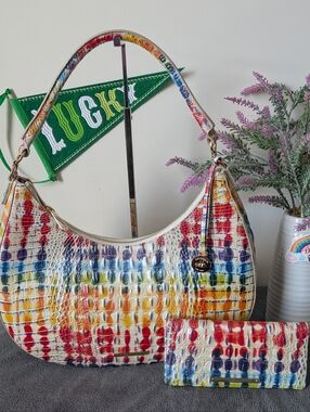 Brahmin Bekka Shoulder Bag SET In Celebrate Melbourne